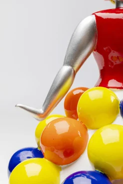 New KARE Design Figurka dekoracyjna primabalerina kolorowa 19x35 cm - KARE