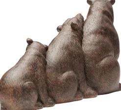 Clearance KARE Design Figurka dekoracyjna Relaxed Bear Family 32x20 cm - KARE