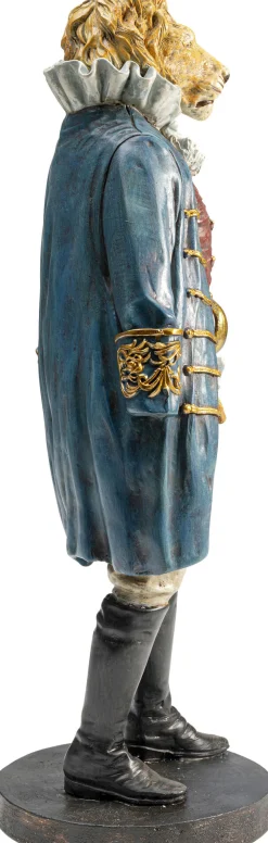 Fashion KARE Design Figurka dekoracyjna Sir Lion Standing 18x41 cm kolorowa - KARE