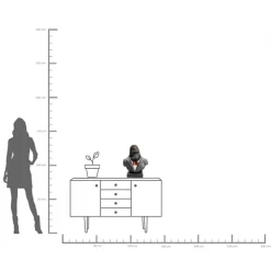 Clearance KARE Design Figurka dekoracyjna Smoking Gorilla 40x48 cm - KARE