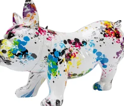 Sale KARE Design Figurka dekoracyjna Splash Bulldog 32x21 cm kolorowa - KARE
