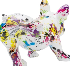 Sale KARE Design Figurka dekoracyjna Splash Bulldog 32x21 cm kolorowa - KARE