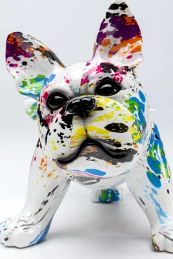 Sale KARE Design Figurka dekoracyjna Splash Bulldog 32x21 cm kolorowa - KARE