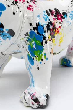 Sale KARE Design Figurka dekoracyjna Splash Bulldog 32x21 cm kolorowa - KARE