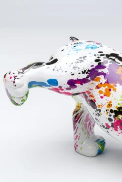 Sale KARE Design Figurka dekoracyjna Splash Bulldog 32x21 cm kolorowa - KARE