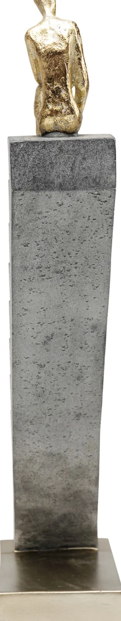 Hot KARE Design Figurka dekoracyjna Stairway 28x37 cm szara - KARE