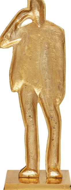 New KARE Design Figurka dekoracyjna Standing Man 23x62 cm złota - KARE