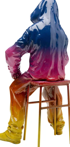 Best KARE Design Figurka dekoracyjna Street Art Boy Rainbow 36cm - KARE