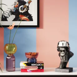 Sale KARE Design Figurka dekoracyjna Thinking Gorilla Head 29x49 cm - KARE