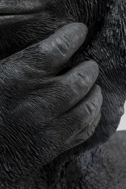 Sale KARE Design Figurka dekoracyjna Thinking Gorilla Head 29x49 cm - KARE