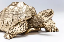 Fashion KARE Design Figurka dekoracyjna Turtle 26x20 cm złota - KARE