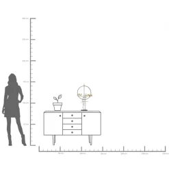 Outlet KARE Design Figurka dekoracyjna Tweet 39x64 cm złota - KARE