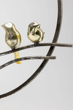 Outlet KARE Design Figurka dekoracyjna Tweet 39x64 cm złota - KARE