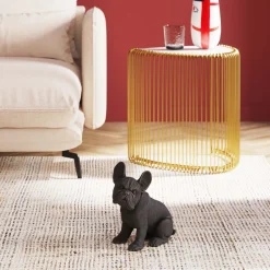 Best KARE Design Figurka dekoracyjna Waiting For Treats 22x25 cm czarna - KARE