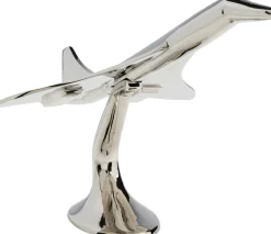 New KARE Design Figurka dekoracyjna z aluminium samolot concorde 59x28 cm - KARE