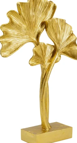 Hot KARE Design Figurka dekoracyjna złota miłorząb 37x53 cm - KARE