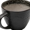 Fashion KARE Design Filiżanka ciemnoszara z uchem kamionka 11x9 cm - KARE