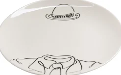 Hot KARE Design Filiżanka ze spodkiem porcelana ręcznie malowana 160 ml jabłko - KARE