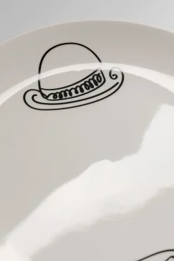 Hot KARE Design Filiżanka ze spodkiem porcelana ręcznie malowana 160 ml jabłko - KARE