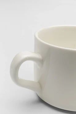 Hot KARE Design Filiżanka ze spodkiem porcelana ręcznie malowana 160 ml jabłko - KARE