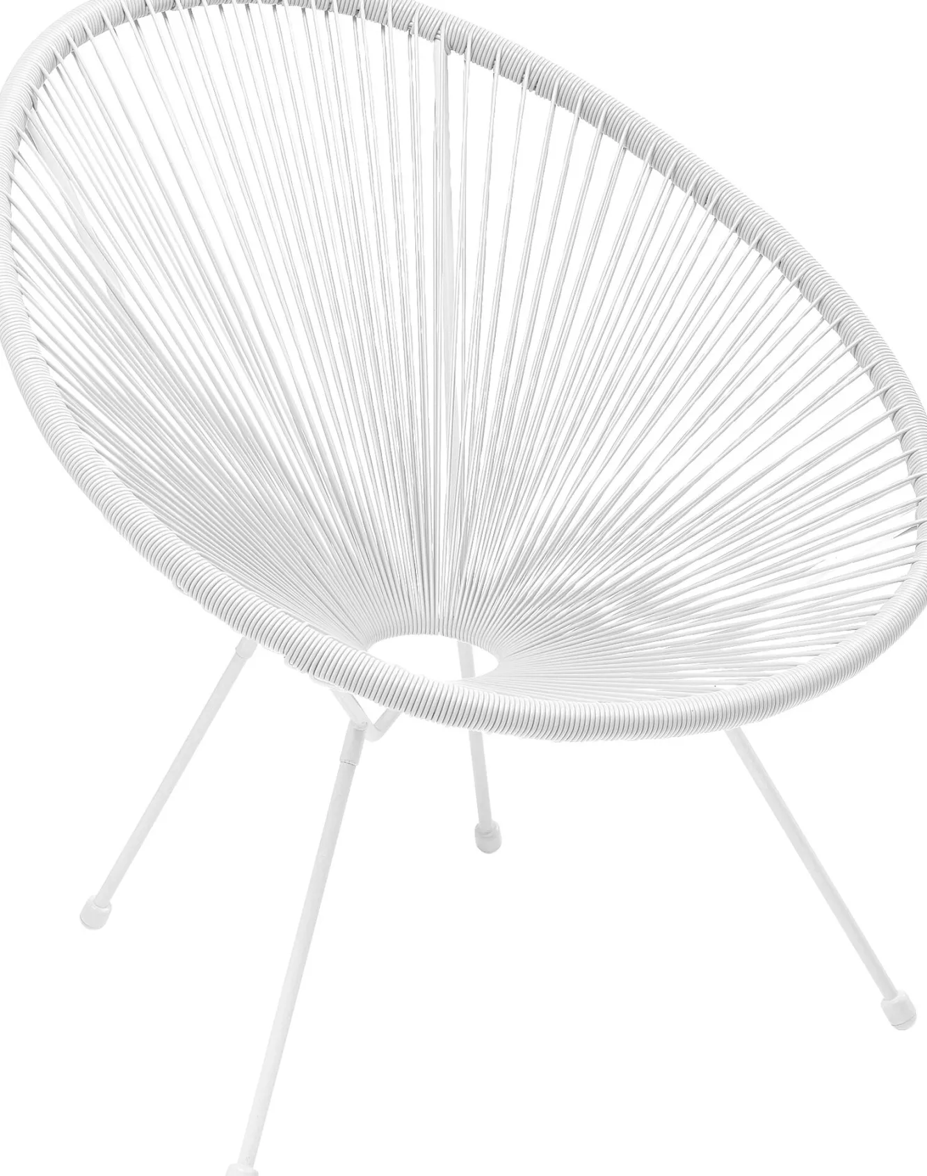 Sale KARE Design Fotel Acapulco 73x85 cm biały - KARE