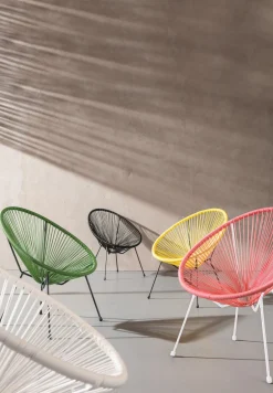 Sale KARE Design Fotel Acapulco 73x85 cm biały - KARE