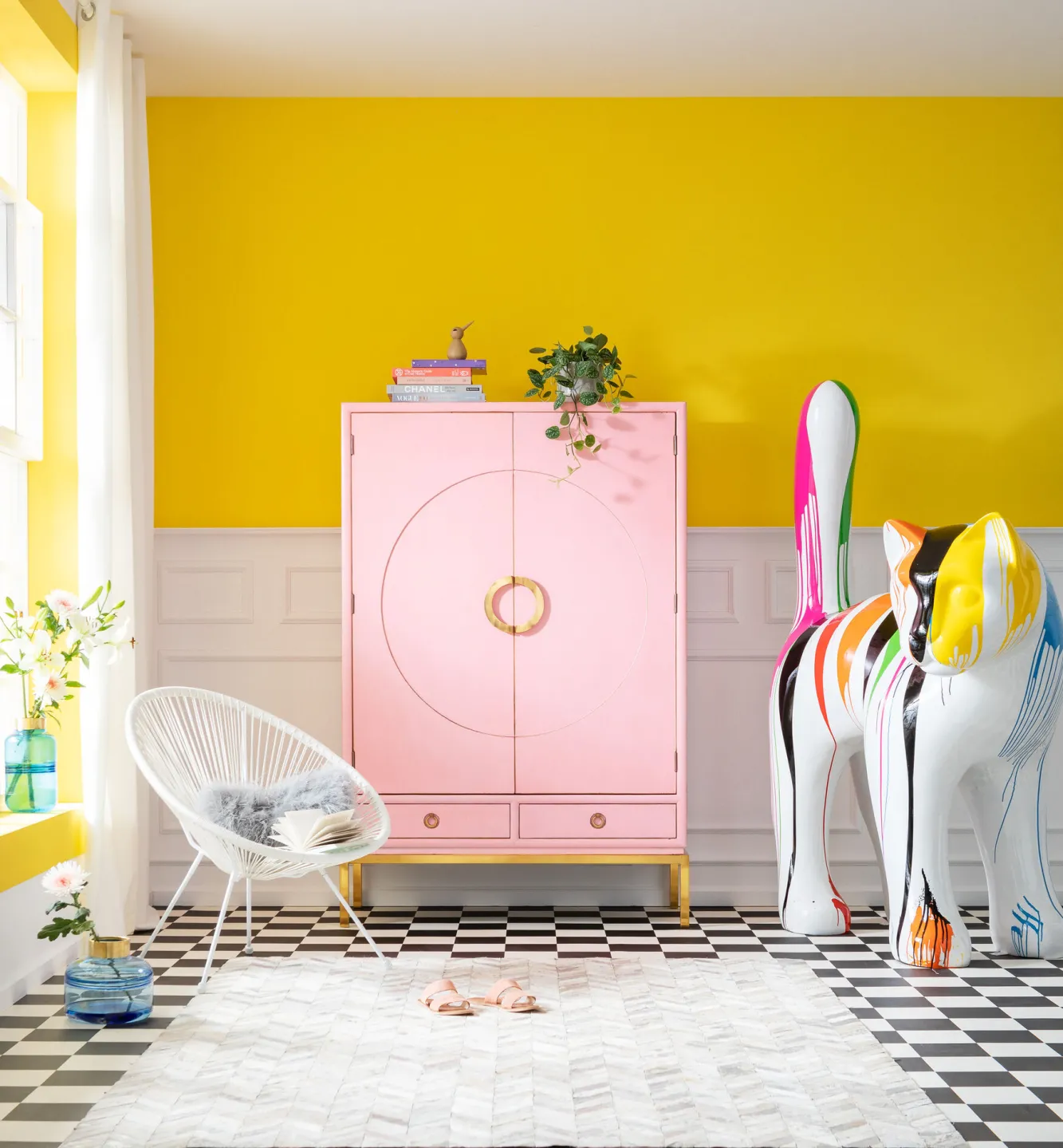 Sale KARE Design Fotel Acapulco 73x85 cm biały - KARE