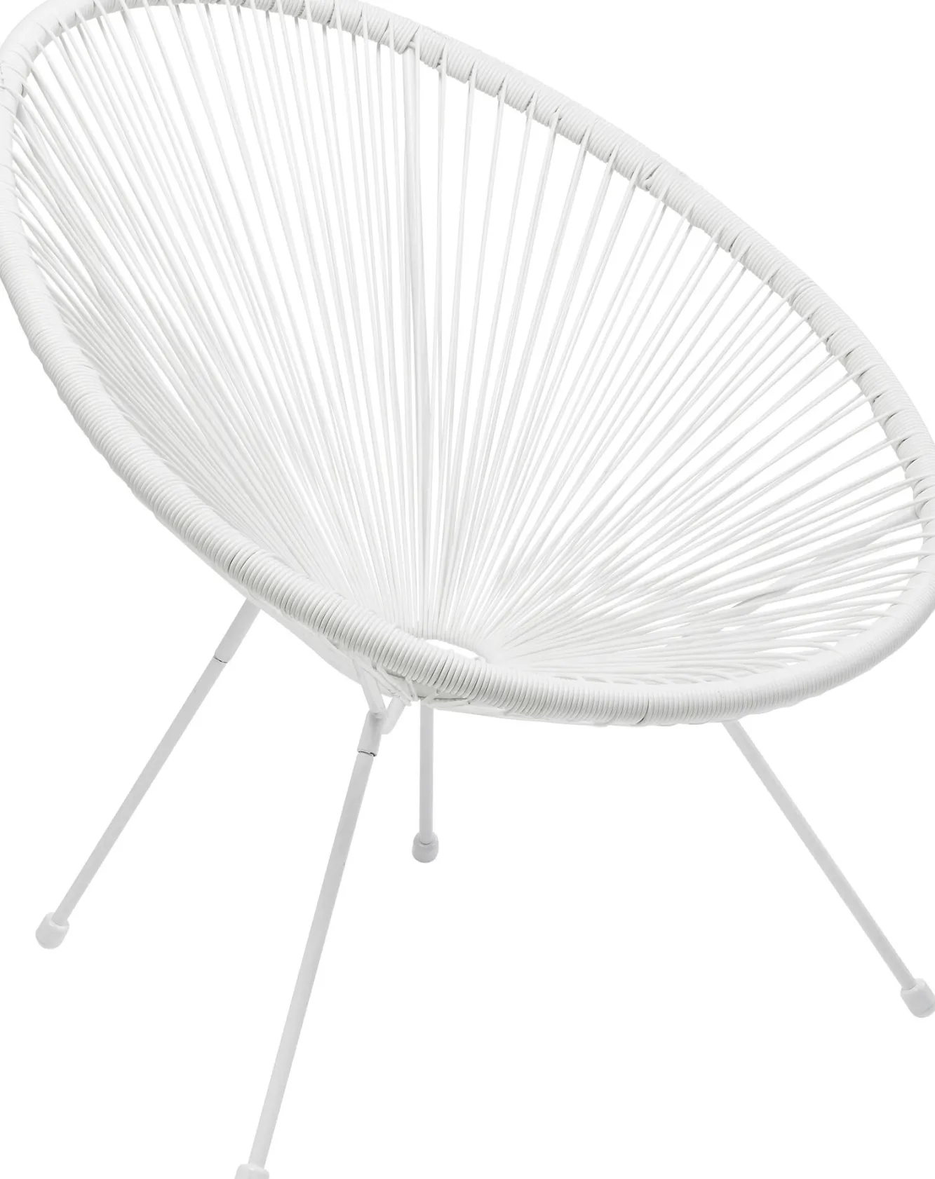 Sale KARE Design Fotel Acapulco 73x85 cm biały - KARE