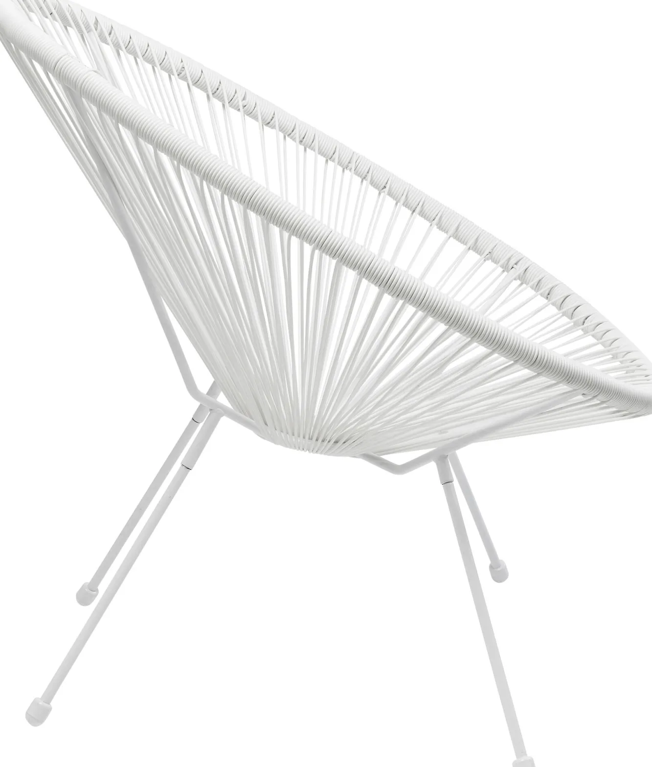 Sale KARE Design Fotel Acapulco 73x85 cm biały - KARE