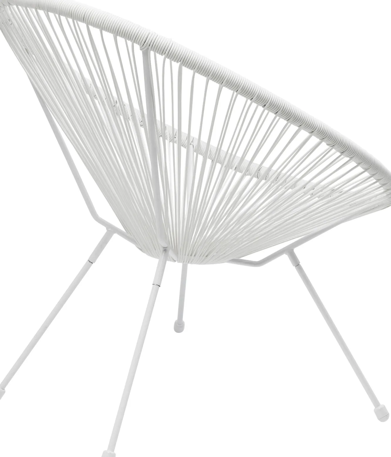 Sale KARE Design Fotel Acapulco 73x85 cm biały - KARE