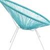 Fashion KARE Design Fotel Acapulco 73x85 cm turkusowy - KARE
