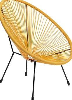 Online KARE Design Fotel Acapulco 73x85 cm żółty - KARE