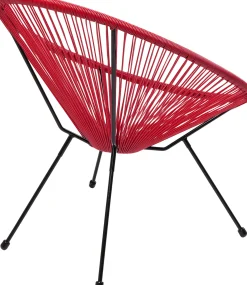 Best KARE Design Fotel Acapulco 73x85 cm wiśniowy - KARE