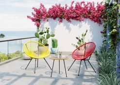 Best KARE Design Fotel Acapulco 73x85 cm wiśniowy - KARE