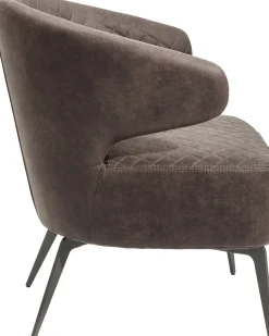 Online KARE Design Fotel Amsterdam 62x72 cm mocca ekoskóra - KARE