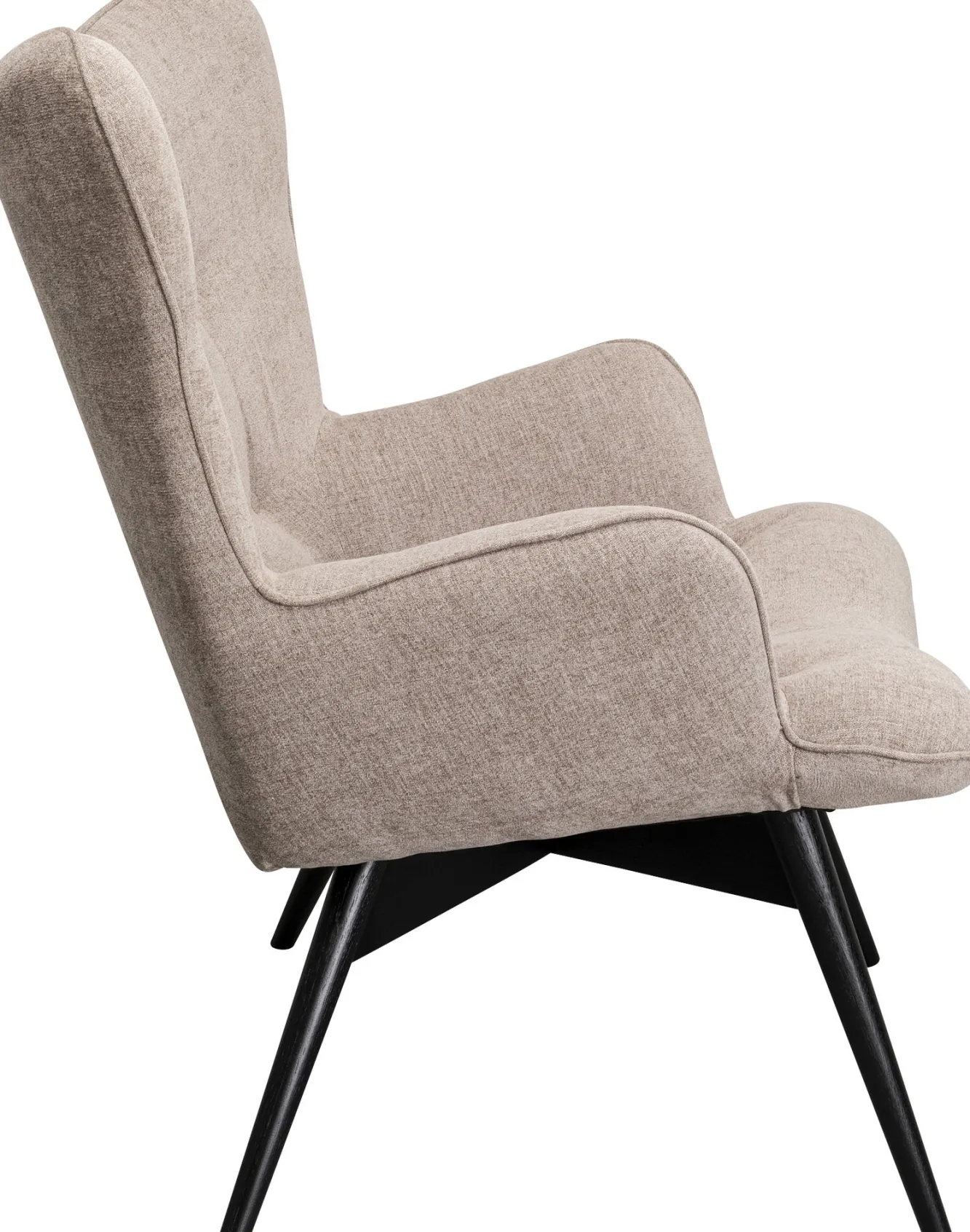 Best KARE Design Fotel Black Vicky jasnobrązowy - KARE