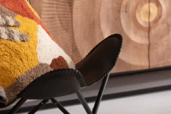 Outlet KARE Design Fotel California 70x93 cm czarny - skóra naturalna - KARE