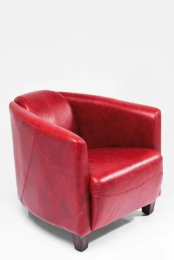 Hot KARE Design Fotel Cigar Lounge 72x70 cm czerwony - KARE