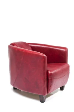 Hot KARE Design Fotel Cigar Lounge 72x70 cm czerwony - KARE
