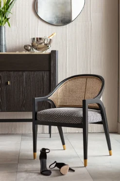 Fashion KARE Design Fotel Horizon 66x77 cm czarno-naturalny - KARE