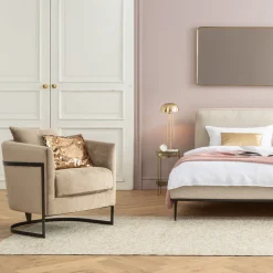 Hot KARE Design Fotel La Vida 76x74 cm beżowy - KARE