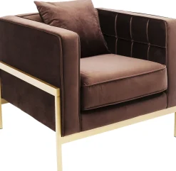 Fashion KARE Design Fotel Loft 81x70 cm brązowy - KARE