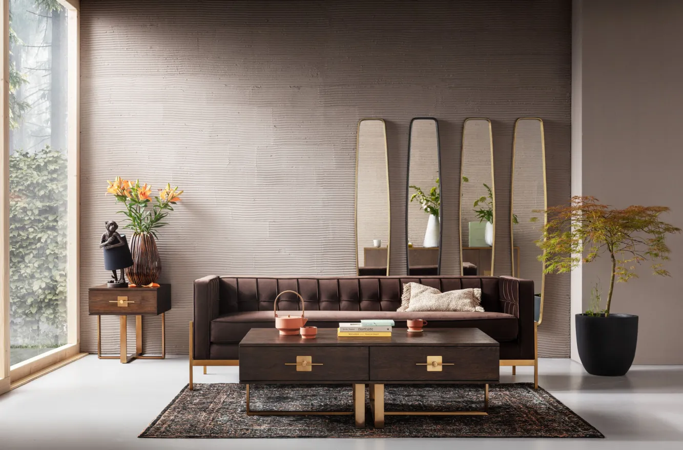 Fashion KARE Design Fotel Loft 81x70 cm brązowy - KARE