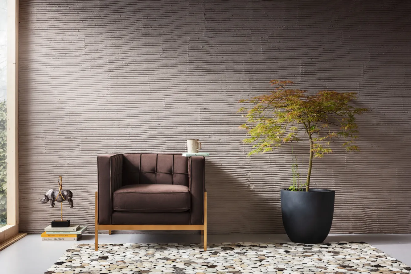 Fashion KARE Design Fotel Loft 81x70 cm brązowy - KARE