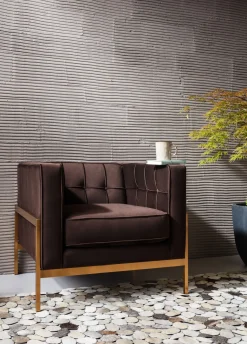 Fashion KARE Design Fotel Loft 81x70 cm brązowy - KARE