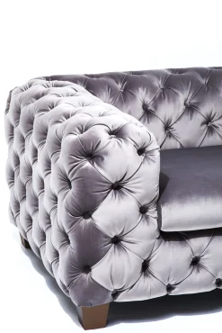 Best KARE Design Fotel My Desire 128x68 cm szary - KARE