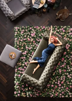 Best KARE Design Fotel My Desire 128x68 cm szary - KARE