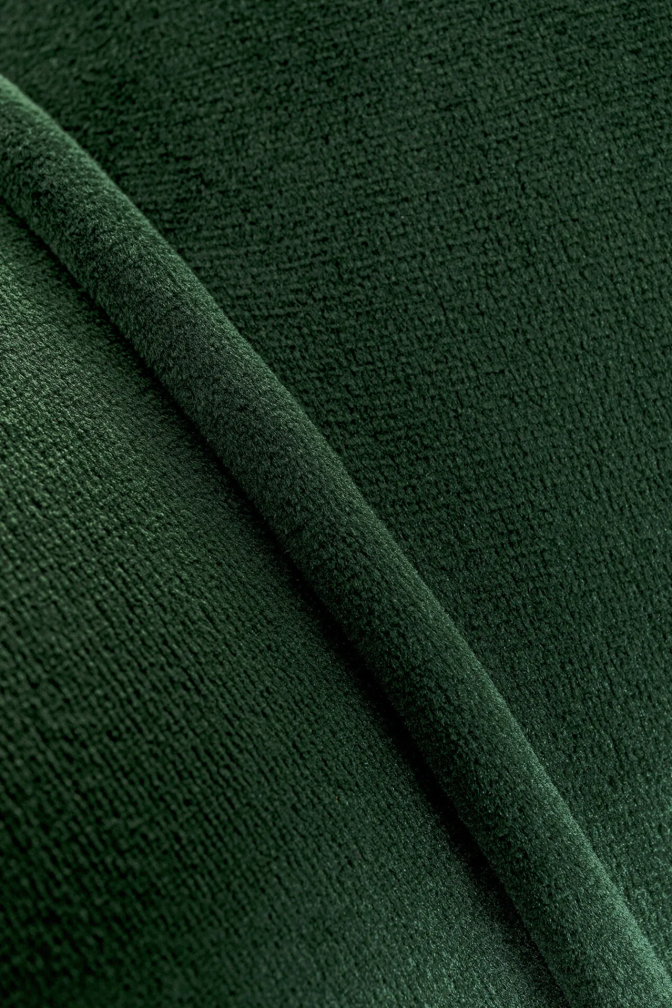 Hot KARE Design Fotel nowoczesny muszelka ciemnozielony aksamitny nogi złote 83x77 cm - KARE