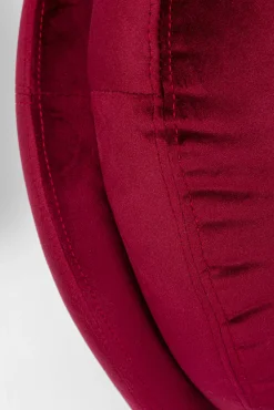 Outlet KARE Design Fotel obrotowy Cosy 81x84 cm jagodowy - KARE