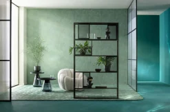 Clearance KARE Design Fotel obrotowy do salonu biały tkanina boucle 94x66 cm - KARE